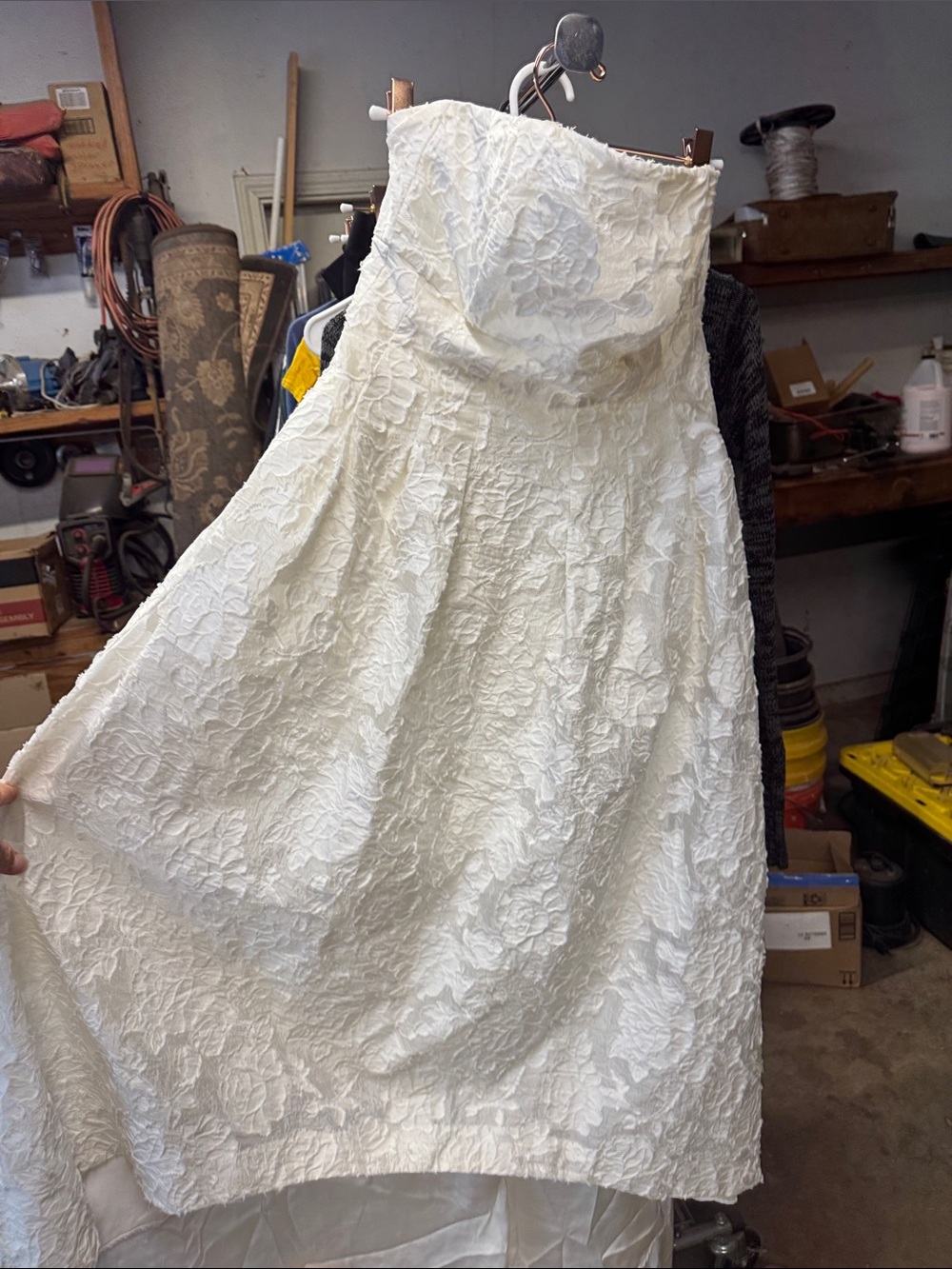Strapless wedding dress xxs